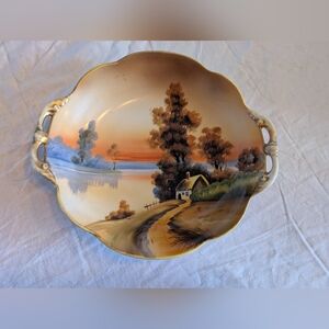 2/40$ Nippon Landscape Ceramic Bowl
